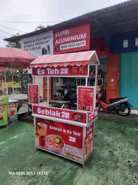 Booth portable /meja lipat /meja dagang /paket usaha