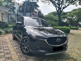 MAZDA CX5 ELITE BOSE 2.5 AT SKYACTIV 2018 HITAM. KM PENDEK RECORD