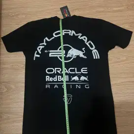 Taylormade x Oracle Red Bull Racing Black T-Shirt Small Kaos Golf