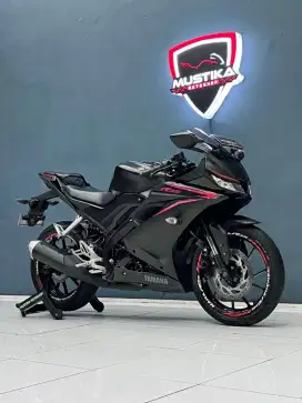 READY‼️ YAMAHA R15 V3 2018 BLACK MATTE NOPOL LSBY PAJAK PANJANG