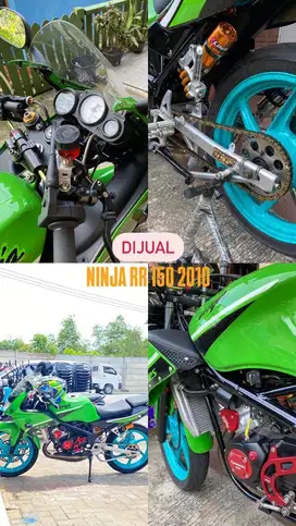 DIJUAL NINJA RR 150 TAHUN 2010