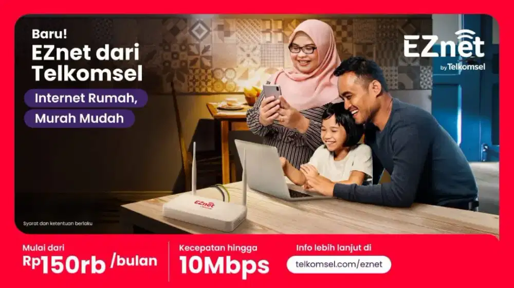 PROMO WIFI SEPUASNYA HANYA 150.000/BULAN