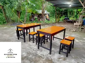 Meja kursi cafe ,warung makan murah