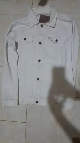 JAKET DENIM PUTIH LEVI'S