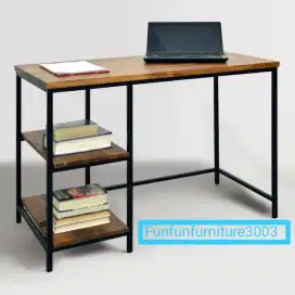 Meja kerja rak cpu dan nakas laci