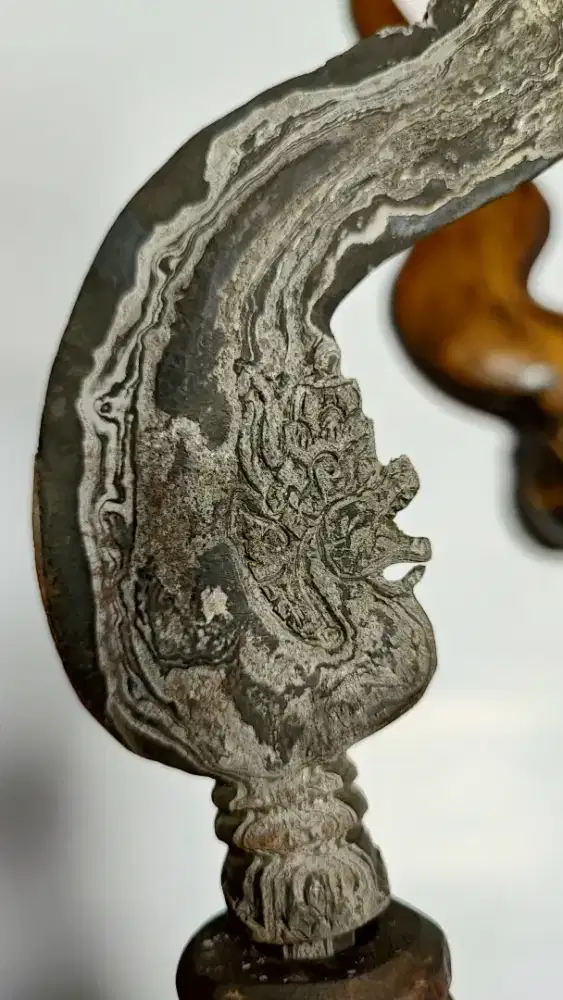 Pusaka ampuh langka wingit unik antik kuno Tombak Nogo bawono