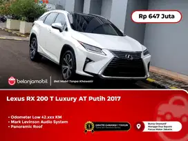 [ LOW KM ] Lexus RX200 RX 200 T Luxury AT Putih 2017/2018