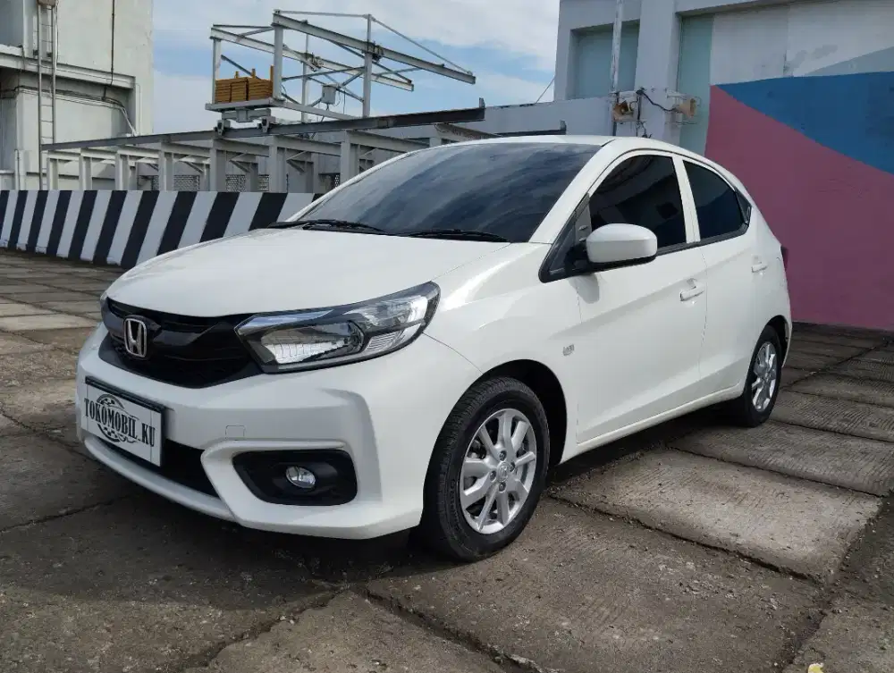Honda brio E AT th 2021 Putih.km  57rb