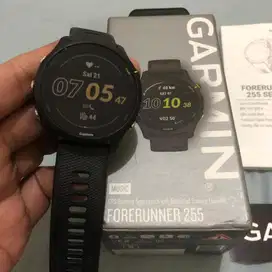 Garmin Forerunner 255 musik mulus no minus fullset grs resmi juli 25