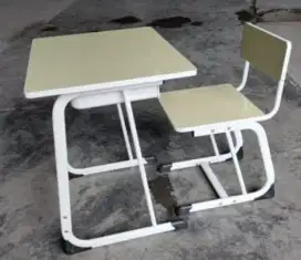Meja Kursi Siswa Pipa Oval