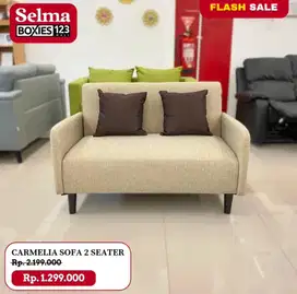 Sofa 2 dudukan murah bisa kredit