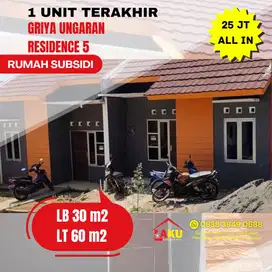 1 Unit Terakhir Rumah Subsidi di Ungaran Kota Bukan Pelosok