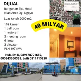 Di Jual Hotel di Tengah Kota