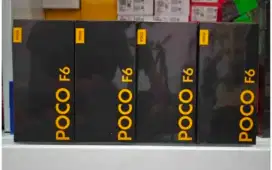 Murah new Poco F6 5G 12/512 grs resmi, bs kredit/bs TT