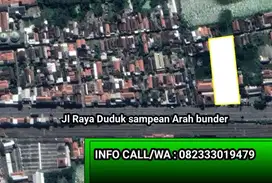 Jual cepat lahan nol jl raya duduksampean arah bunder