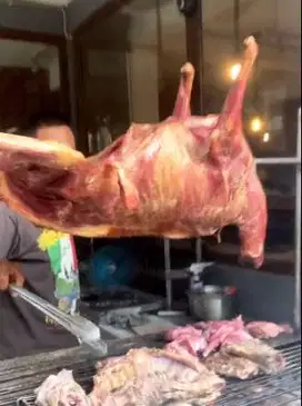 paketan 50 porsi kambing guling lengkap lezat empuk ga bau prengus top