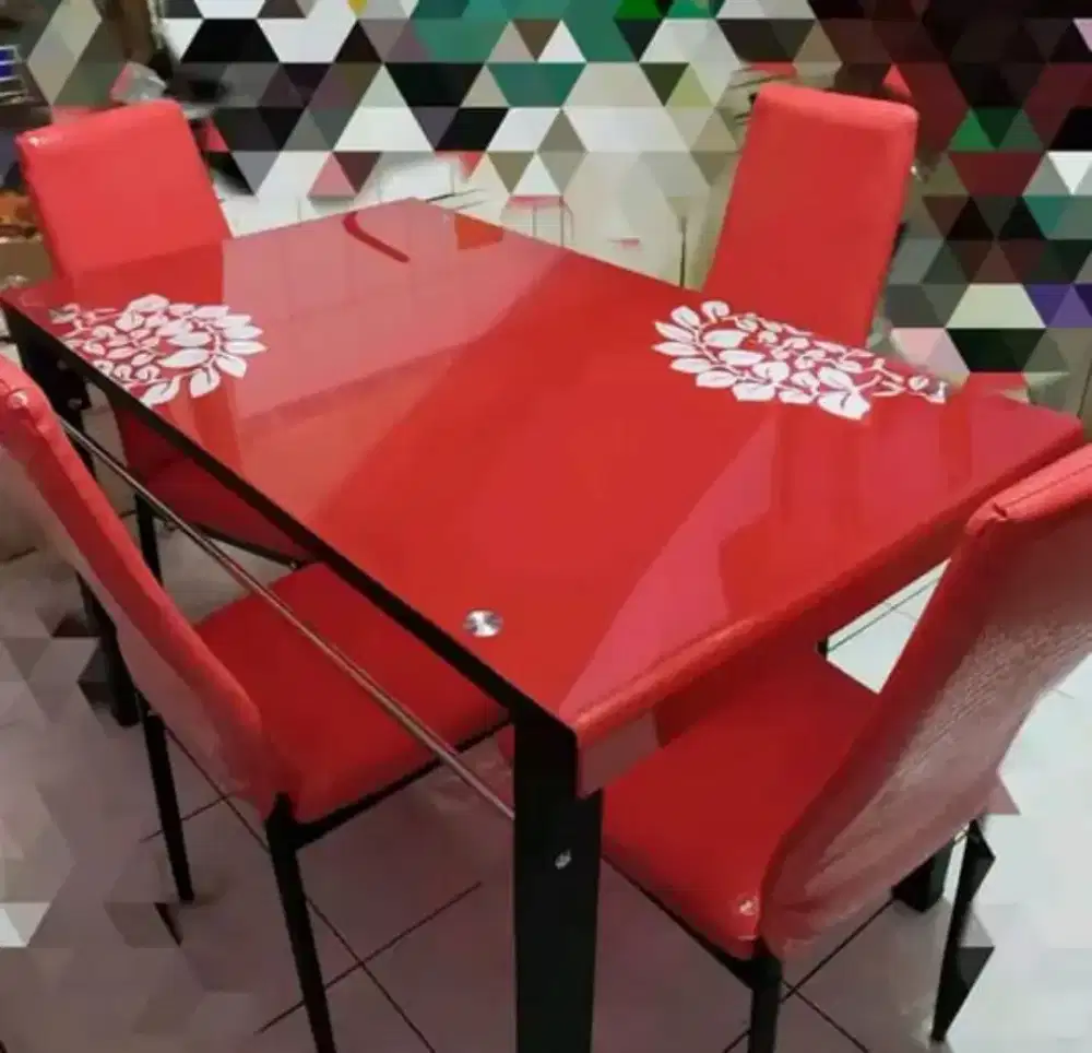 (COD) SET MEJA MAKAN MINIMALIS MURAH