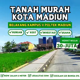 DIJUAL TANAH MURAH COCOK RUMAH,KOST & USAHA WINONGO DEKAT RINGROAD