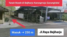 Dijual Tanah Strategis pekarangan di Bejiharjo Karangmojo Gunung Kidul