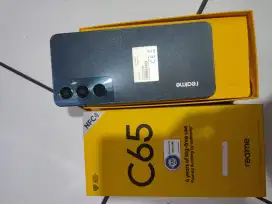 realmie C65 ram 8/256 BLACK SEKEN MULUS KOMPLIT ORIGINAL