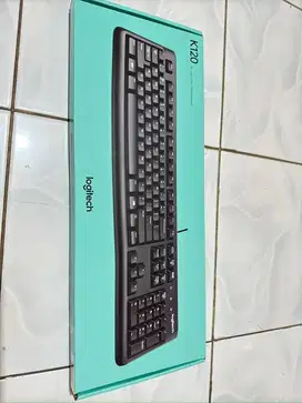 Dijual Logitech K120 Keyboard Wired USB Full Size