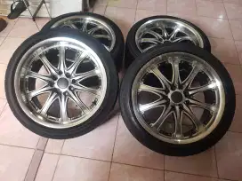 Ban + Velg R17 racing ex Avanza 2010