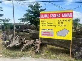 DIJUAL SEGERA TANAH STRATEGIS!