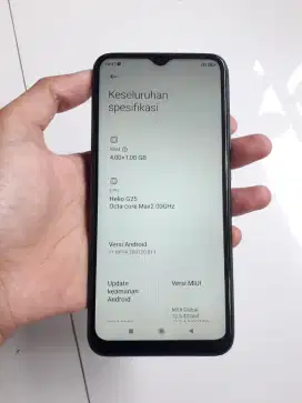 Xiaomi Redmi 10A 4+1 /64 Sidik jari Bekas garansi Nasional