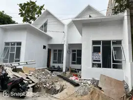 Dijual rumah baru tahap finishing di Harapan Indah 1 Bekasi