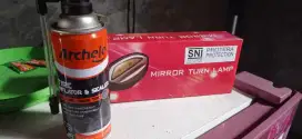 Mirror turn lamp dan Tire Inflator&seal