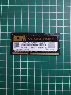 Ram laptop corsair Vengeance 4 GB DDR 3