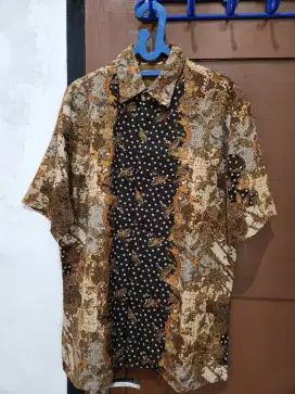 Kemeja Batik Yosafat Size L setara XL