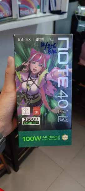 Infinik note 40 pro+ ram 12/256
