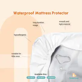241219J Waterproof Baby Mattress Protector 130 x 70 x 10 cm Protektor