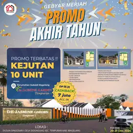 Rumah Subsidi Tempuran Magelang angsuran 1jt