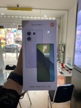 REDMI NOTE 13 PRO 5G 8/256 BLACK BARU MASIH TERSEGEL & BERGARANSI RESM