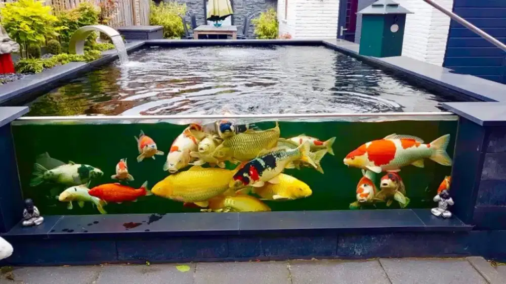 Kolam koi kohaku