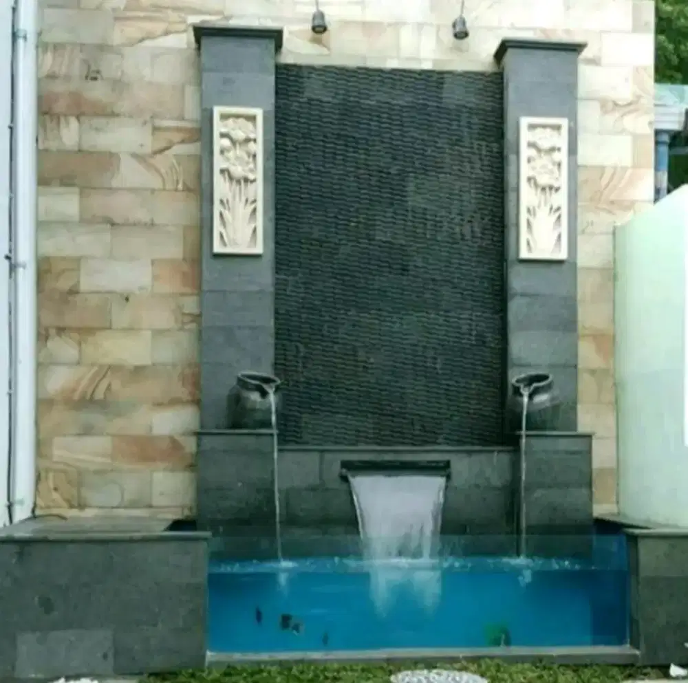 Renovasi kolam koi