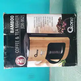 Mesin Kopi & Teh Oxone Bamboo Coffee & Tea Maker OX-952 - BARU