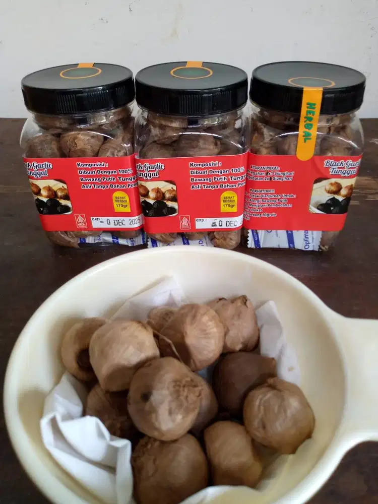 Black Garlic Tunggal Bawang Hitam