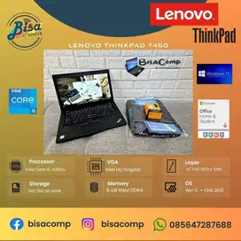 Lenovo thinkpad T460 Core i5-6300u ssd 256gb ram 8gb