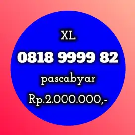 NOMOR CANTIK XL 9999 82