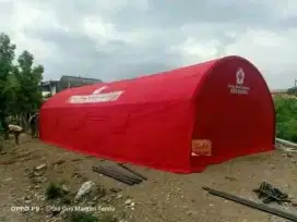 Tenda lorong ukuran 6x12.6x8 5x7
