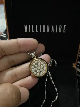 Kalung pendant MCI rose gold