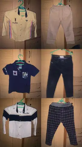 Borongan 6pcs baju anak branded