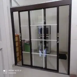 Pintu Geser 2 daun