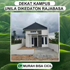 RUMAH DEKAT KAMPUS UNILA DAN POLINELA SERTA KAVLINGAN NYA DJUAL MURAH