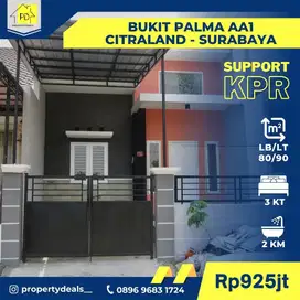 Rumah KPR di CitraLand Surabaya Hanya 925JT (Tanpa Perantara)