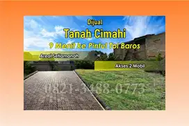 Jual Tanah Cimahi Dekat Tol Baros, SHM