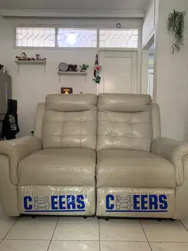 SOFA RECLINER INFORMA CHEERS LEATHER ASLI